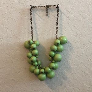 Green Bubble Necklace